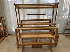 機織り機 東京手織機 120㎝幅 筬3枚 整経台糸通し 手織り機 - メルカリ