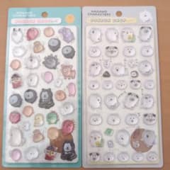 ナガノキャラクターズ ボンボンドロップシール 2枚セットのサムネイル