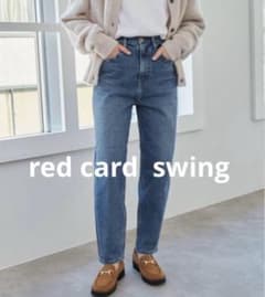 red card swing 23 テーパードデニム　ブルーのサムネイル