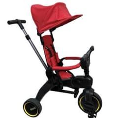 doona Liki Trike S3 折りたたみ 三輪車 リキトライク レッド - メルカリ