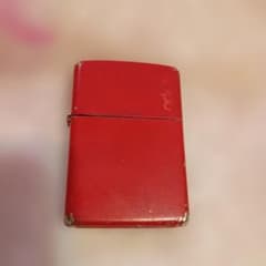 Zippo オイルライター レッド 本体のサムネイル