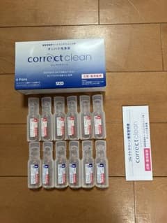 correct clean ハードコンタクト洗浄保存液 6ペアのサムネイル