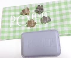 POTETE ヘアクリップ 4個セット とノベルティのサムネイル