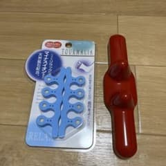 菅足法 赤棒 ＆ TOURMALIA 足指パッド セットのサムネイル