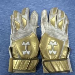 Under Armour ゴールド バッティング用手袋のサムネイル