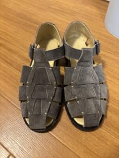 Paraboot PACIFIC グルカサンダル グレー スエード 41 Paraboot PACIFIC グルカサンダル グレー スエード 41 - メルカリ