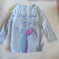【中古品】アナと雪の女王 長袖トップス エルサ＆アナ