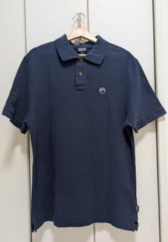 パタゴニア Patagonia フィッツロイエンブレム ポロシャツ ネイビー М
