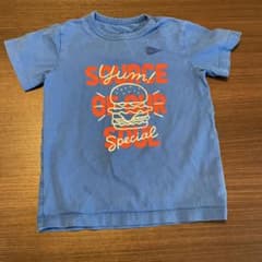 青色 プリント Tシャツ サイズ120のサムネイル
