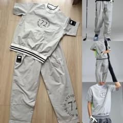 美品】ANTIQUE GOLF×STCH ゴルフウェア セットアップ - メルカリ