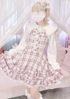 プリメロ　プリンセスメロディ　MARS チェック DOLLYキャミワンピース MARS プリメロ チェックDOLLYキャミワンピース 1点 - メルカリ