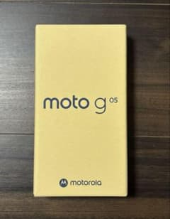 未開封新品 SIMフリー motorola moto g 05 128GBのサムネイル