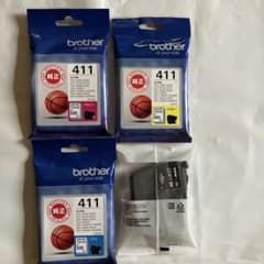 Brother 純正インクカートリッジ LC411 4色セットのサムネイル
