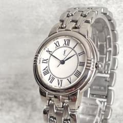 稼動品 YSL イヴサンローラン 青針 ローマン ボーイズ 腕時計 - メルカリ