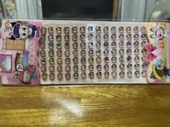 ラブブ立体花型シールのサムネイル