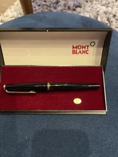 MONTBLANC 万年筆 320 EF ブラック ゴールド - メルカリ