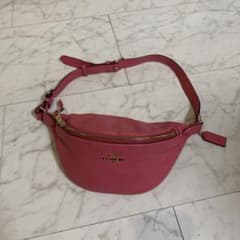 【月末セール】COACH ショルダーバッグ ピンクのサムネイル