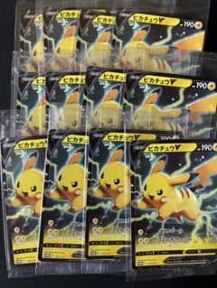 ピカチュウV 121/S-P 未開封　仰天のボルテッカー　キョダイパック　12p ピカチュウV 121/S-P 未開封 仰天のボルテッカー キョダイパック 12p