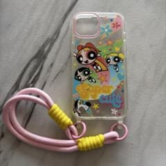 パワーパフガールズ iPhoneケース ストラップ付き　iPhone15のサムネイル