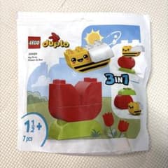 デュプロ　duplo レゴ　LEGO ハチ　花　チューリップ　3IN1 ミツバチのサムネイル