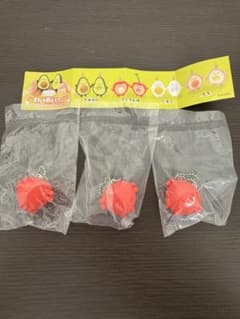 にっこりーノ　わけあいっこ　マスコット　さくらんぼ　３つセットのサムネイル