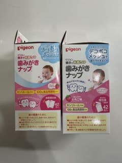 Pigeon 歯みがきナップ デコボコメッシュ 42枚入り　2個セットのサムネイル
