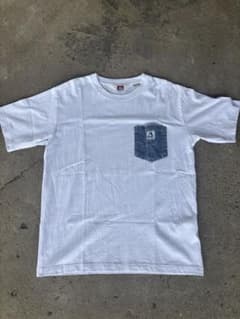 BEN DAVIS デニムポケット Tシャツ ホワイト Lのサムネイル