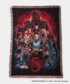 NETFLIX Stranger Things S5 Blanket