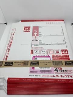 レターパックプラス　600 ２０枚セット レターパックプラス（600円）（20部セット）｜郵便局のネットショップ