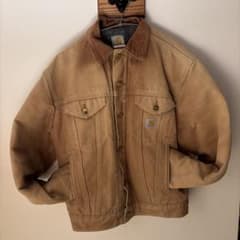 Carhartt ベージュ デニムジャケットのサムネイル