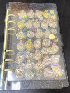 ちいかわ サンリオ しずくちゃん シール帳 完成品 まとめ売り A6 5ページのサムネイル