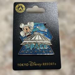東京ディズニーリゾート限定 スペースマウンテン ピンバッジ