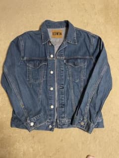 EDWIN デニムジャケット Lサイズ ブルーのサムネイル