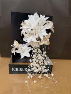 ICHIKURA & Ondine 髪飾り ホワイトのサムネイル