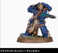 Warhammer 40,000 プライマリス・カンパニー・チャンピオン - メルカリ