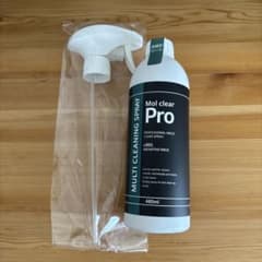 Mol clear Pro 防カビ洗剤 480ml スプレー付きのサムネイル