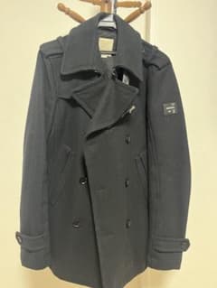 DIESEL ウールピーコート 黒のサムネイル