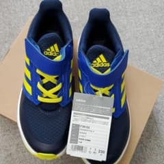 23センチ　adidas アディダス スニーカー(青)のサムネイル