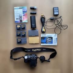 후지 필름 FinePix 6900Z 본체, 배터리 3+ SD 카드 5