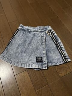 PIAMON GIRL デニム スカート風ショートパンツのサムネイル