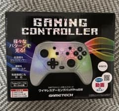 Switch対応‼︎GAMETECH ワイヤレスゲーミングパッドProSWのサムネイル