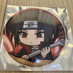 NARUTO 나루토 질풍전 × Amo Crepe 캔 배지 우치하 족제비