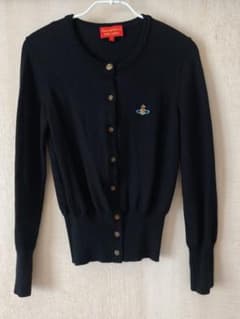 Vivienne Westwood ブラック 長袖カーディガン ビビアン 黒 Ｌ - 5