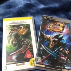 モンスターハンターポータブル 2ndG 3rd 2枚組