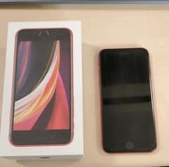 iphoneSE 128GB red SIMフリーのサムネイル