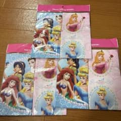 도쿄 디즈니 리조트 프린세스 손수건 6장 세트
