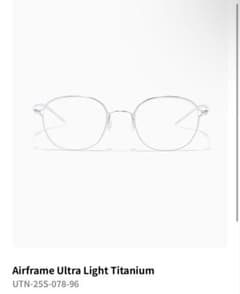 JINS Airframe Ultra Light Titanium メガネのサムネイル
