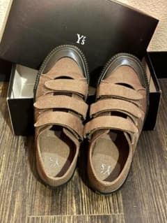 Y's ブラウン ベルクロスニーカーのサムネイル