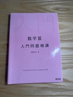 【交渉可】数学III 入門問題精講のサムネイル