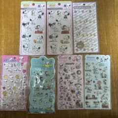 スヌーピー シール ステッカー 7点セット